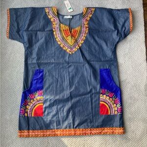 Colorful Dashiki Tunic Top